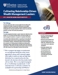 Citi Client Success Profile