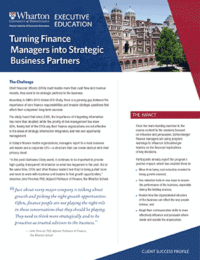 The CFO Client Success Profile