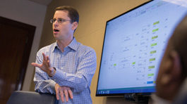 Professor Michael Roberts teaching