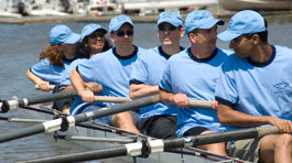Rowing activity