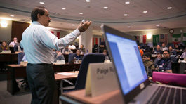 Prof. Harbir Singh teaching