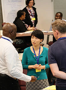 Participants in classroom