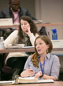 Participants in classroom
