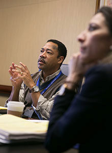 participants in classroom