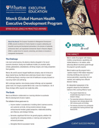 Merck Client Success Profile