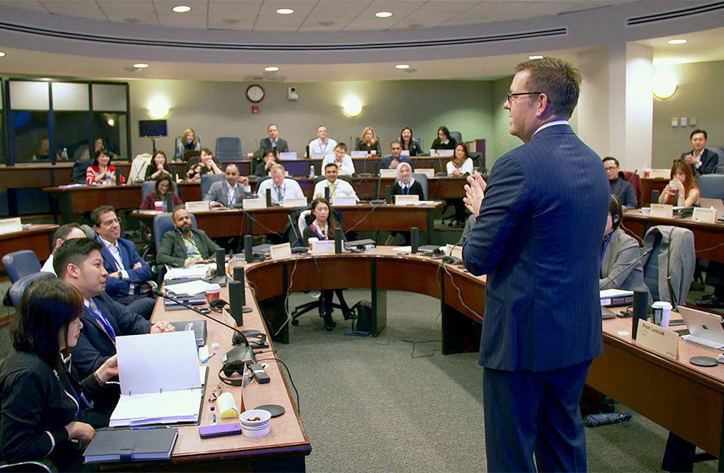 Prof Chris Gezcy teaching WMI participants